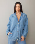 Jaqueta Oversized Luna ( Consciência Jeans ).